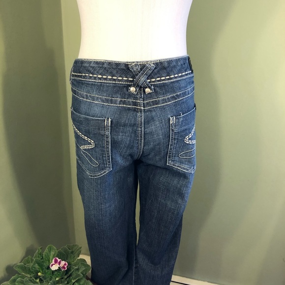 16 Seven 7 jeans in indigo wash - Picture 7 of 11